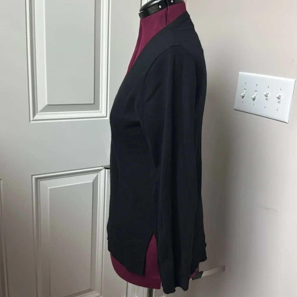 J. Crew Reimagined Black pullover v neck‎ Sweater